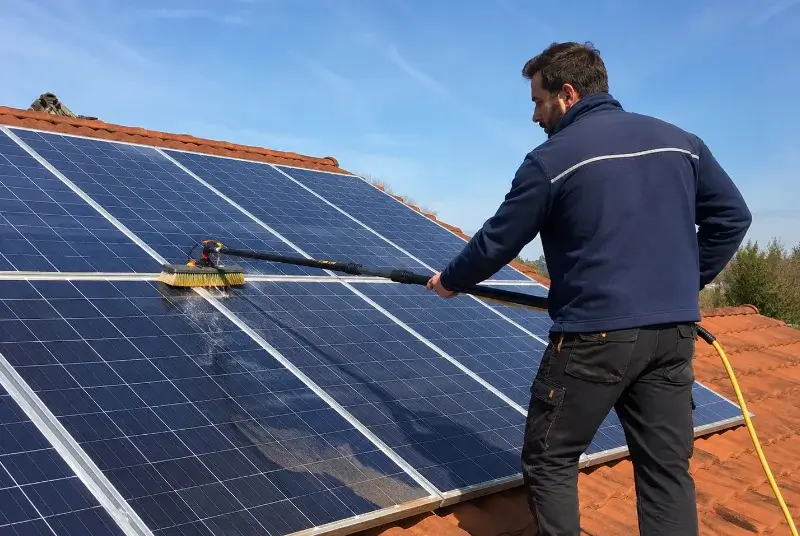 Nettoyage et entretien de panneaux solaires à Cassagnabère-Tournas